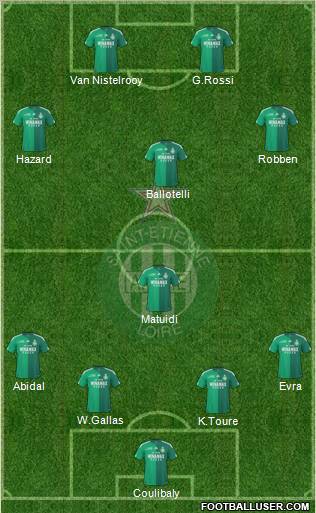 A.S. Saint-Etienne Formation 2011