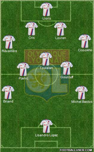 Olympique Lyonnais Formation 2011