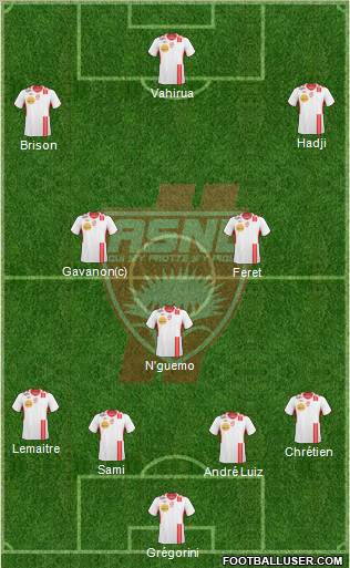 A.S. Nancy Lorraine Formation 2011