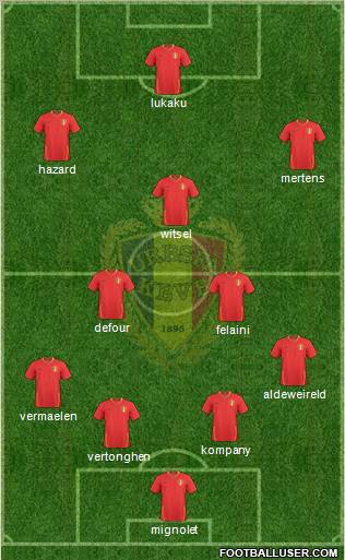 Belgium Formation 2011