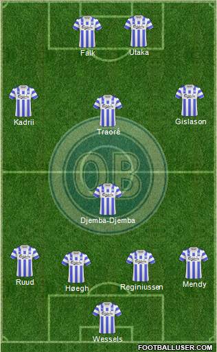 Odense Boldklub Formation 2011