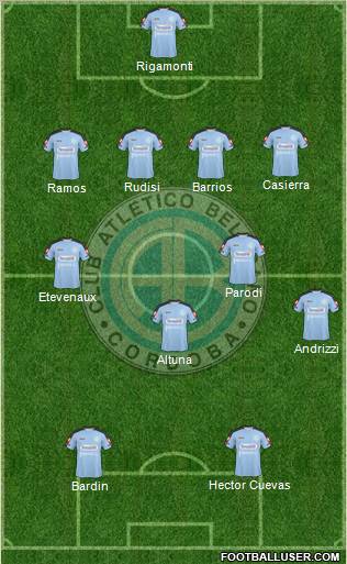 Belgrano de Córdoba Formation 2011