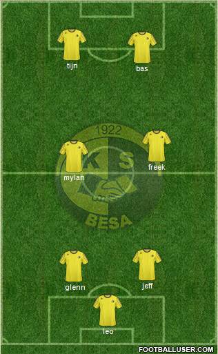 KS Besa Kavajë Formation 2011