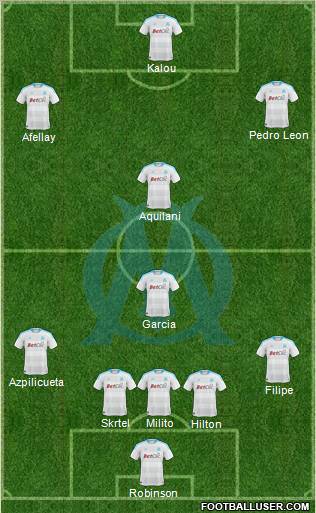 Olympique de Marseille Formation 2011