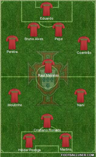 Portugal Formation 2011