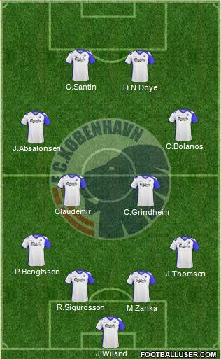 Football Club København Formation 2011