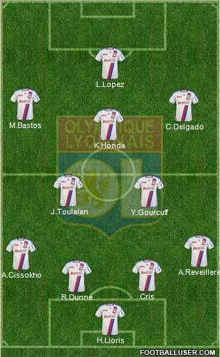 Olympique Lyonnais Formation 2011