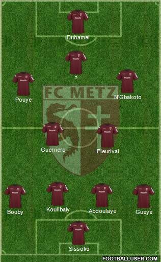Football Club de Metz Formation 2011