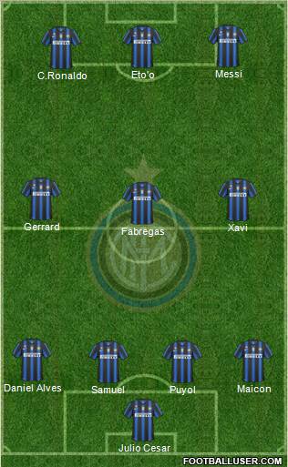 F.C. Internazionale Formation 2011