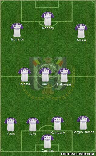 RSC Anderlecht Formation 2011