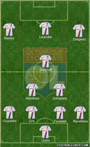 Olympique Lyonnais Formation 2011