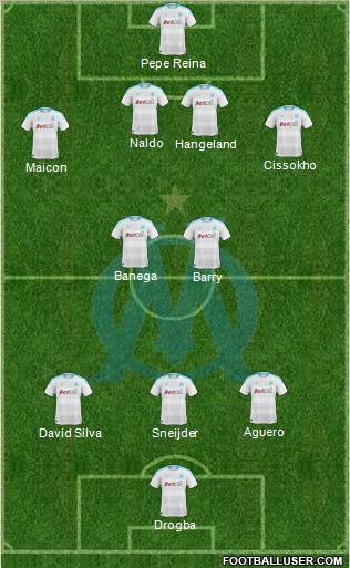 Olympique de Marseille Formation 2011