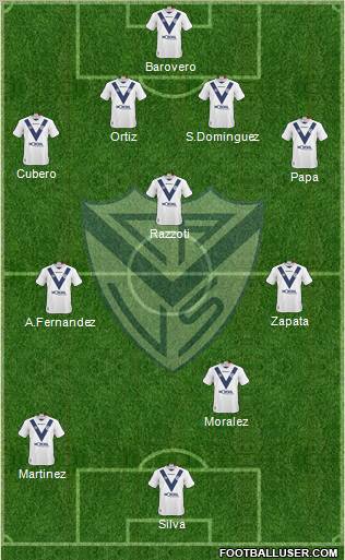 Vélez Sarsfield Formation 2011