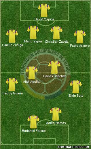 Colombia Formation 2011
