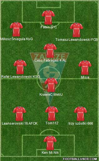 Gornik Zabrze Formation 2011