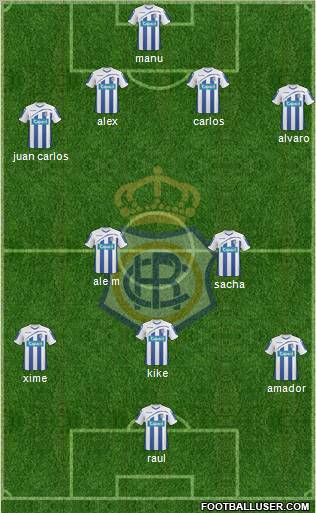 R.C. Recreativo de Huelva S.A.D. Formation 2011