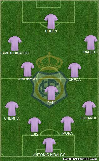 R.C. Recreativo de Huelva S.A.D. Formation 2011