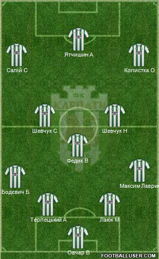 Karpaty Lviv Formation 2011