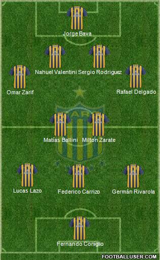 Rosario Central Formation 2011
