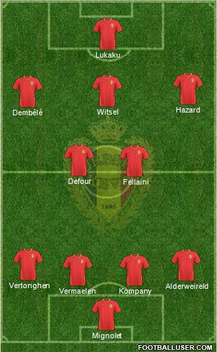 Belgium Formation 2011