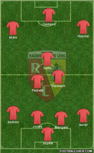 Racing Club de Lens Formation 2011