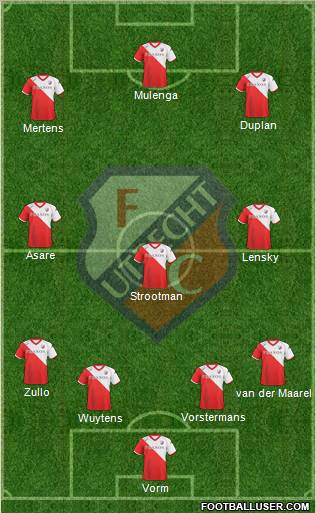 FC Utrecht Formation 2011