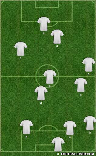 World Cup 2010 Team Formation 2011