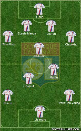 Olympique Lyonnais Formation 2011