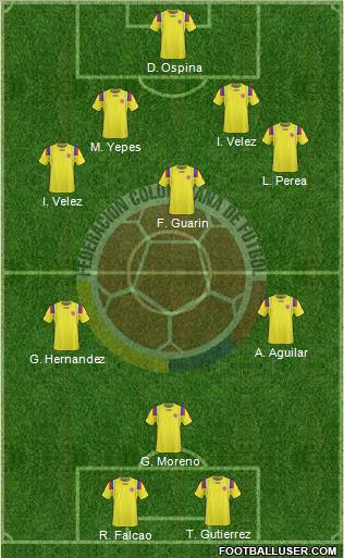 Colombia Formation 2011
