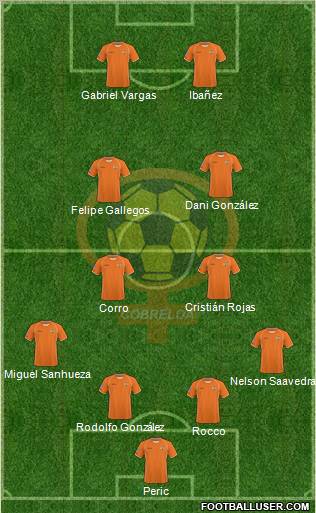 CD Cobreloa S.A.D.P. Formation 2011