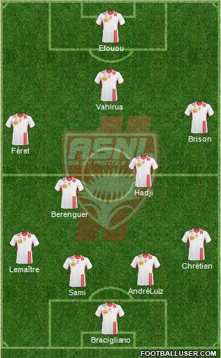 A.S. Nancy Lorraine Formation 2011