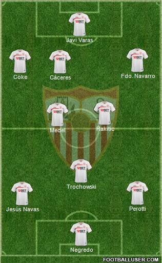 Sevilla F.C., S.A.D. Formation 2011