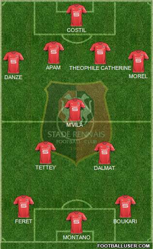 Stade Rennais Football Club Formation 2011