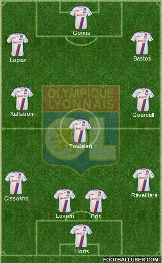Olympique Lyonnais Formation 2011