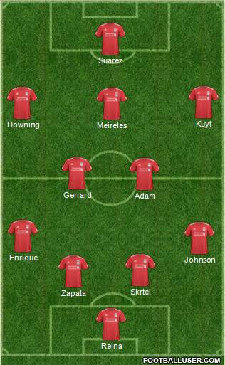 Liverpool Formation 2011