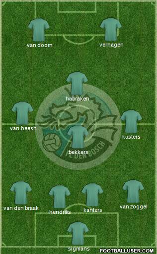FC Den Bosch Formation 2011