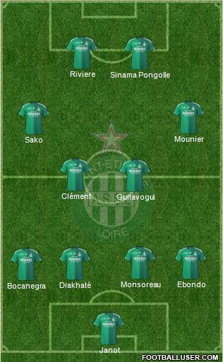 A.S. Saint-Etienne Formation 2011