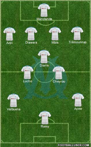 Olympique de Marseille Formation 2011