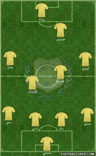 Ismaily Sporting Club Formation 2011