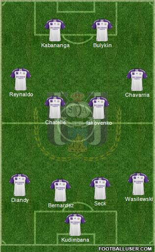 RSC Anderlecht Formation 2011
