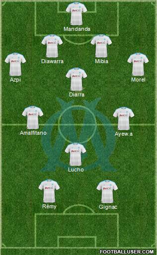 Olympique de Marseille Formation 2011