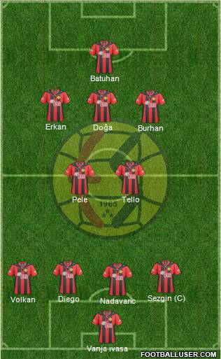 Eskisehirspor Formation 2011