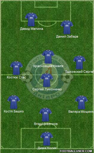 Dnipro Dnipropetrovsk Formation 2011