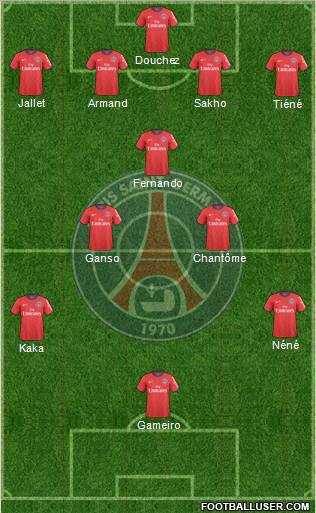 Paris Saint-Germain Formation 2011