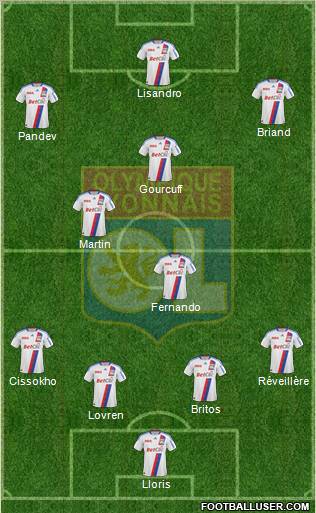 Olympique Lyonnais Formation 2011