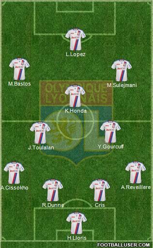 Olympique Lyonnais Formation 2011