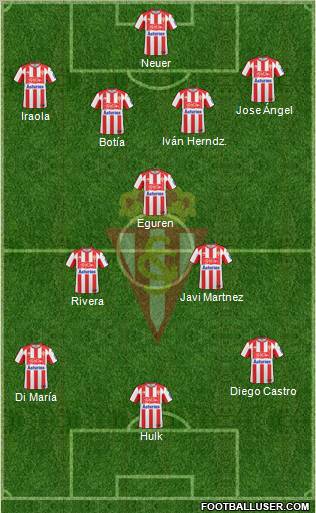 Real Sporting S.A.D. Formation 2011