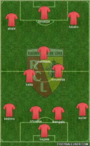 Racing Club de Lens Formation 2011
