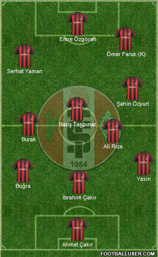Turgutluspor Formation 2011