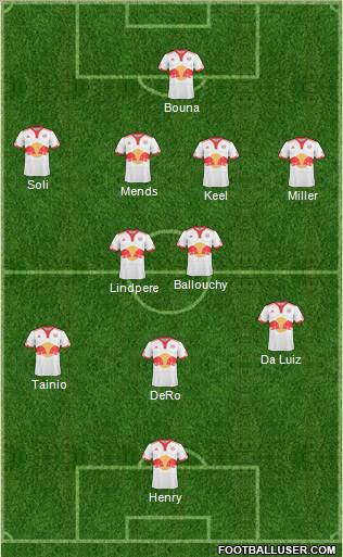 New York Red Bulls Formation 2011